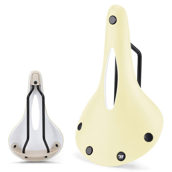 Retro Bicycle Saddle: Wear Resistant Anti Slip Multicolor Hollow Cushion For Road Bikes Bmx Mtb Touring Saddles & Seats