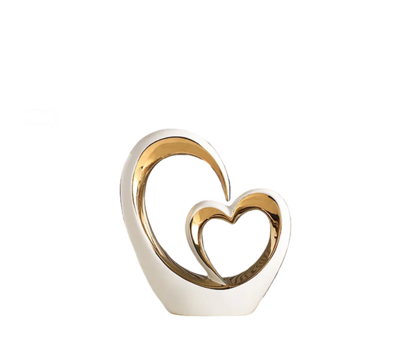Modern Creative Heart To Ornament For Home Living Room Entryway Wine Cabinet Bedroom Tv Decoration Seasonal Decorations