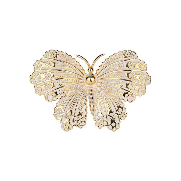Veile Studios Alloy Butterfly Brooch For Women Classic Insect Pin Jewelry Accessory Brooches