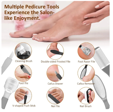Professional Pedicure Electric Foot File Usb Rechargeable Digital Display 2 Manicure & Pedicure Tools & Kits