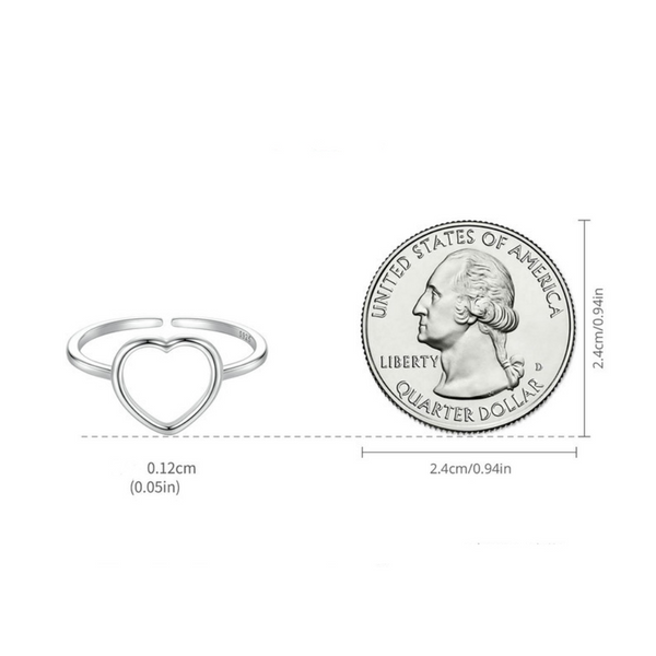 Veile Studios Yinziyun Original Couples 18K Gold Plated Love Splicing Open Ring S925 Silver Rings