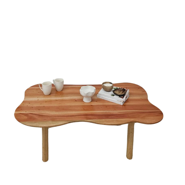 Qtoys Hardwood Cloud Coffee Table Coffee Tables