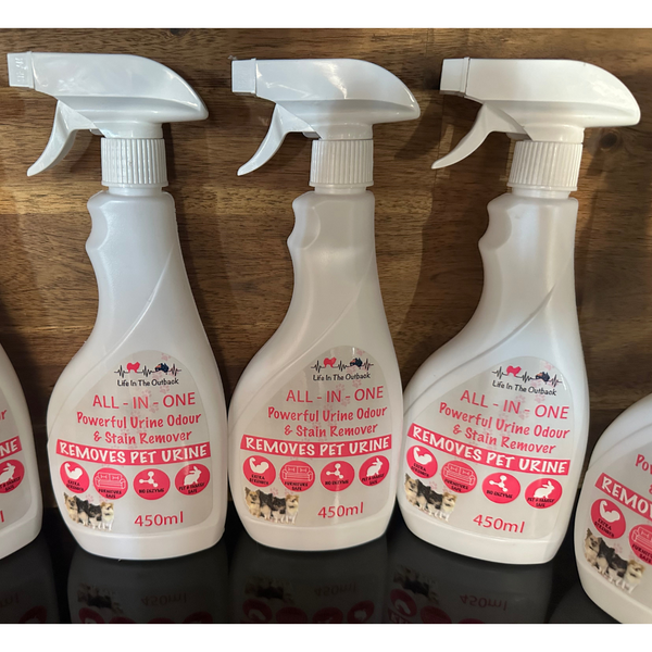 Life In The Outback 1X Outback's Urine Odour And Stain Remover Cleaning Products