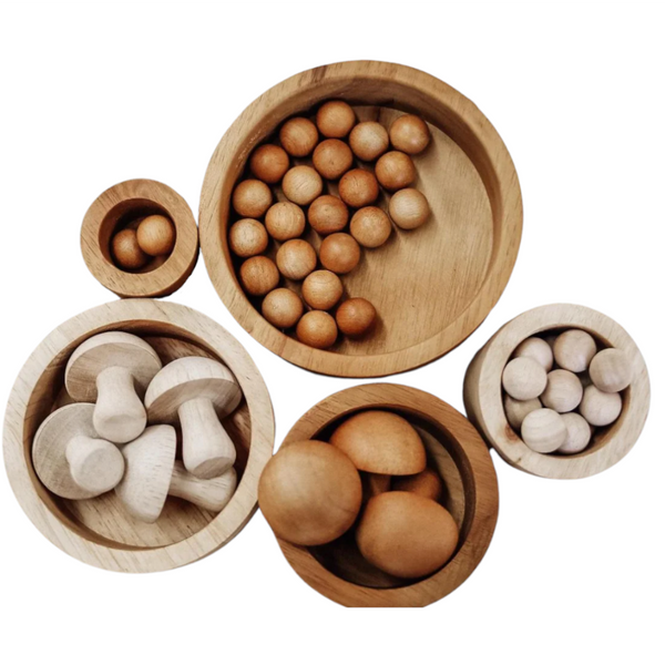 2 Tones Stacking And Nesting Bowls Baby Stacking Toys