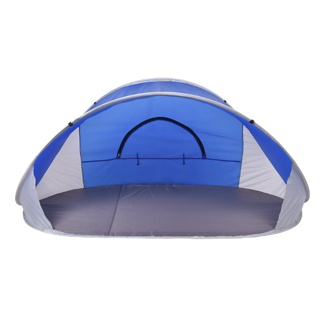 Mountview Pop Up Tent Camping Beach Blue Pop Up Beach Tents