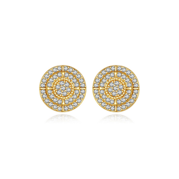 Veile Studios And American Copper Inlaid Zircon For Men Women Earrings