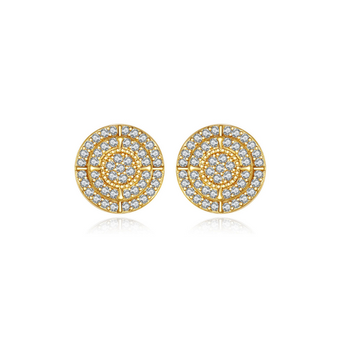 Veile Studios And American Copper Inlaid Zircon For Men Women Earrings