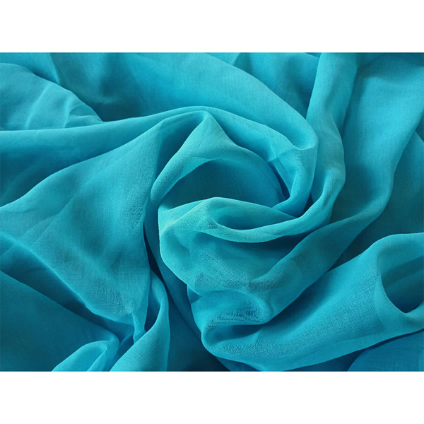 2 Sheer Voile Curtains 544Cm X 230Cm Drop+Hooks Pinch Pleat Lake Blue Curtains & Drapes