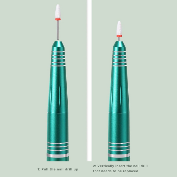 Rechargeable Electric Nail File Cordless Drill Machine Kit For Acrylic Gel Manicure Electric Files & Tools