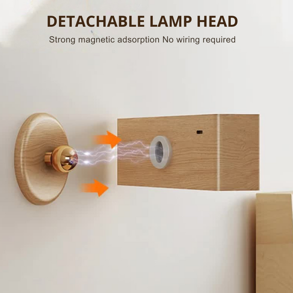 Elosung Yellow Touch Control Dimmable Led Wall Light Minimalist Design Wall Lights