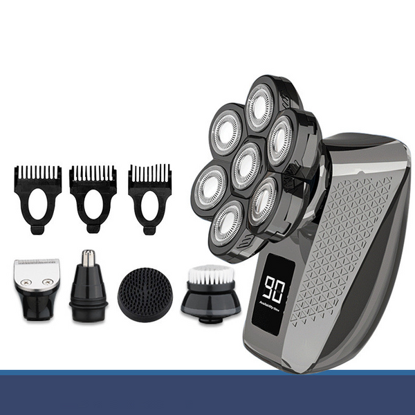 Seven Blade Led Display Rechargeable Electric Shaver