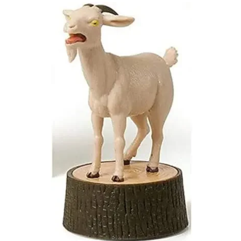 Screaming Goat Figurine Fun Statue With Sound Figurines