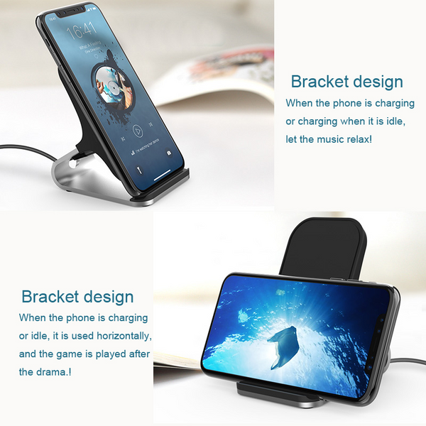 Wireless Phone Charger Stand Chargers & Cradles