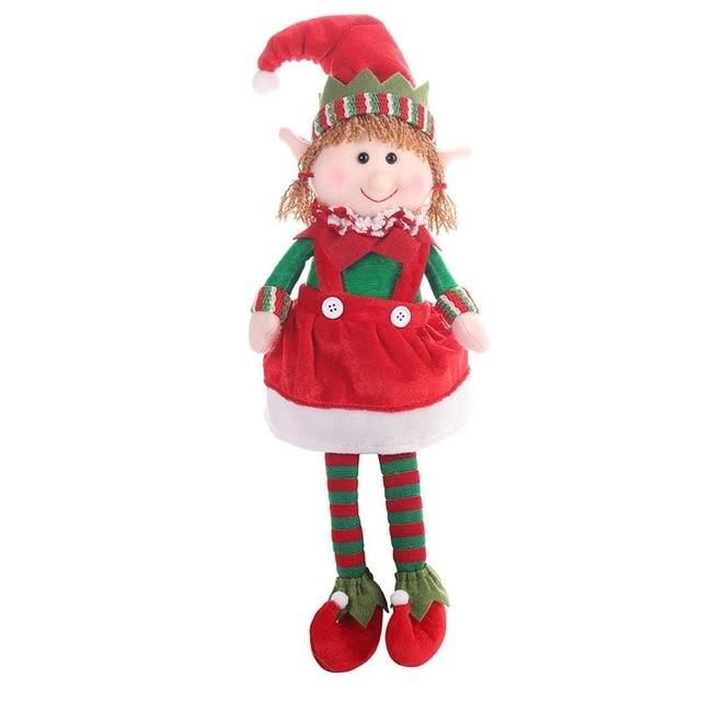 48Cm Cute Christmas Elf Soft Toy Decoration Seasonal Decorations
