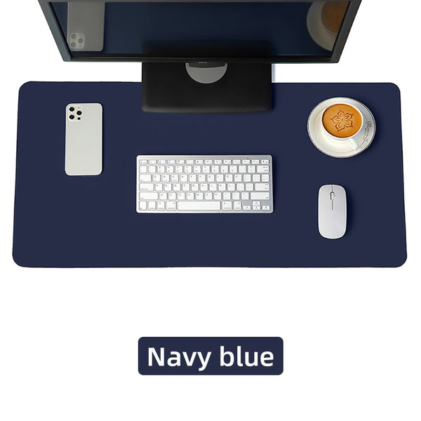 Large Size Desk Protector Mat Pu Leather Waterproof Office Accessories Desk Mats