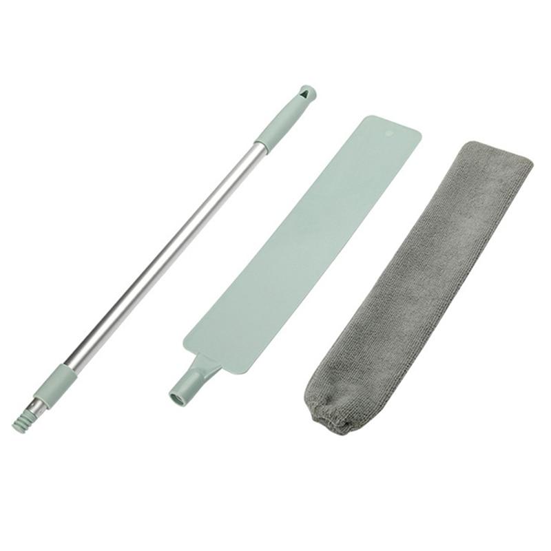 Bedside Dust Brush Long Handle Mop Sweep Magic Microfibre Duster Dusters