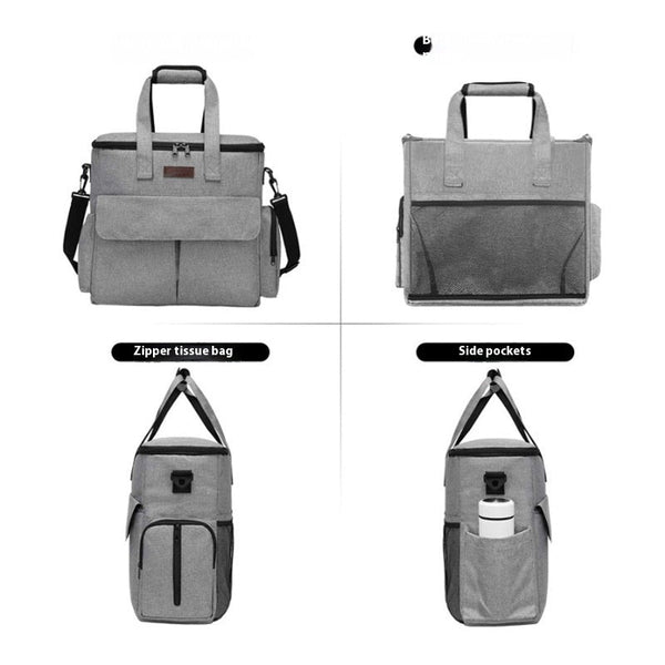 Dog Travel Bag Kit Pet Backpack Large Capacity Outdoor Storage Pet Transport