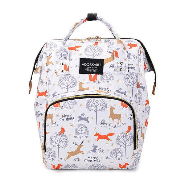 Cute Colourful Multifunctional Backpack Nappy Bag Nappy Bags