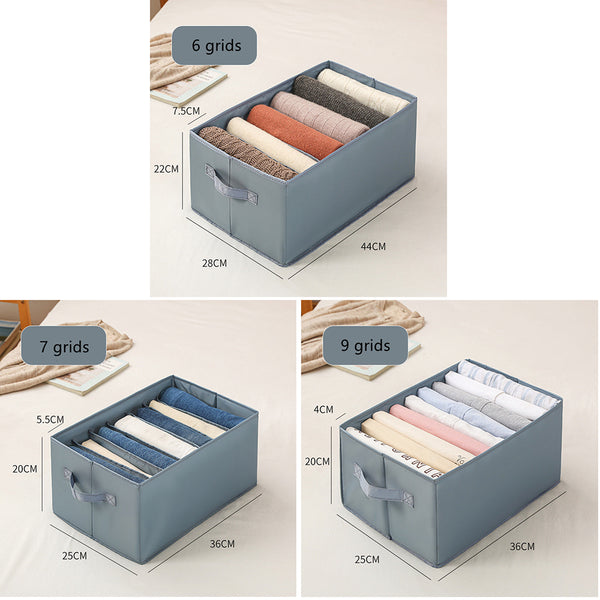 Clothes Denim Pants Drawer Organizer Box Drawer Organisers