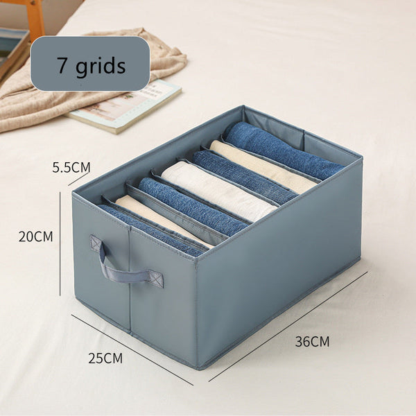 Clothes Denim Pants Drawer Organizer Box Drawer Organisers