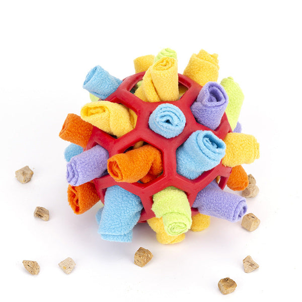 Dog Snuffle Ball Slow Feeding Treat Hiding Pet Toy Dog Snuffle Mats