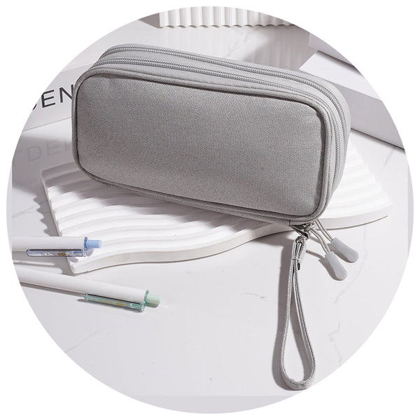 Multi Functional Digital Accessories Organiser Multiple Layer Data Cable Pouch Headphone Bag Power Bank Pocket Headphone Accessories