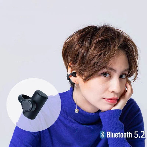 Bone Conduction Stereo Bluetooth Headset Earbuds