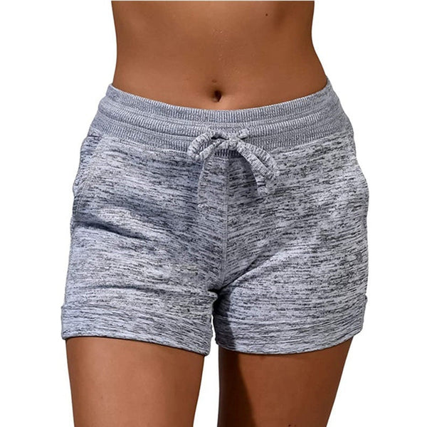 Women Shorts Quick Dry Lace Up Stretch Sports Pants Activewear Shorts