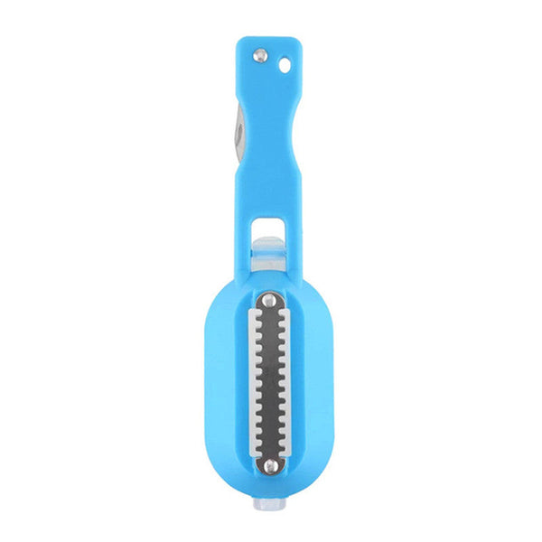 Fish Skin Brush Scraping Scale Grater Quick Disassembly Knife Cleaning Peeling Scraper Scaler Kitchen Tools