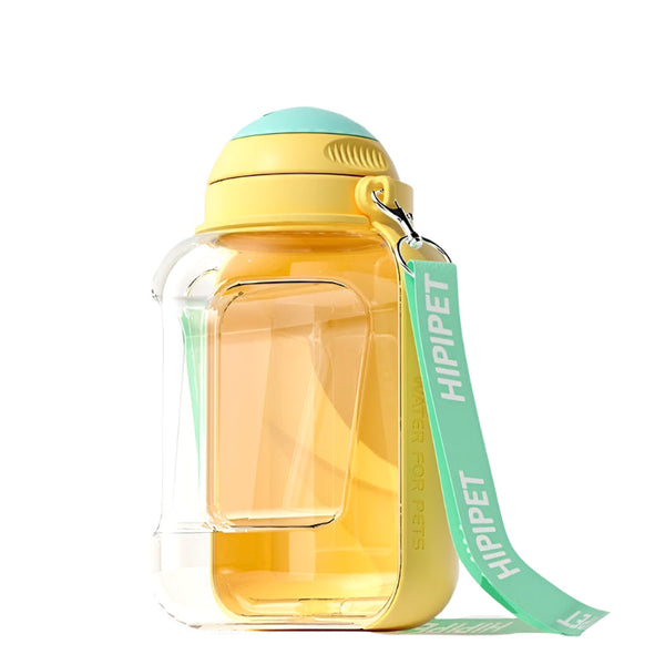 2 In 1 Dog Large Capacity Pets Drinking Pot Cat Water Dispenser Portable Bowl Dog Bowls