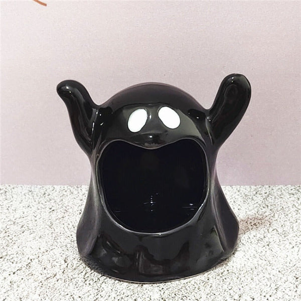 Special Halloween Ghost Festival Ceramic Craft Ornaments Size Chart Packing List Seasonal Decorations