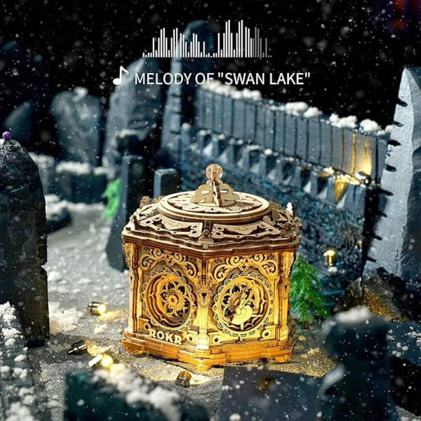 3D Secret Garden Delicate Music Box Model Kits Amk52 Puzzles