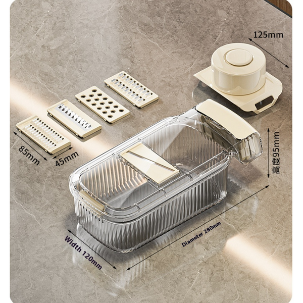 Multifunctional Vegetable Cutter For Cutting And Draining Sturdy Food Chopper Choppers