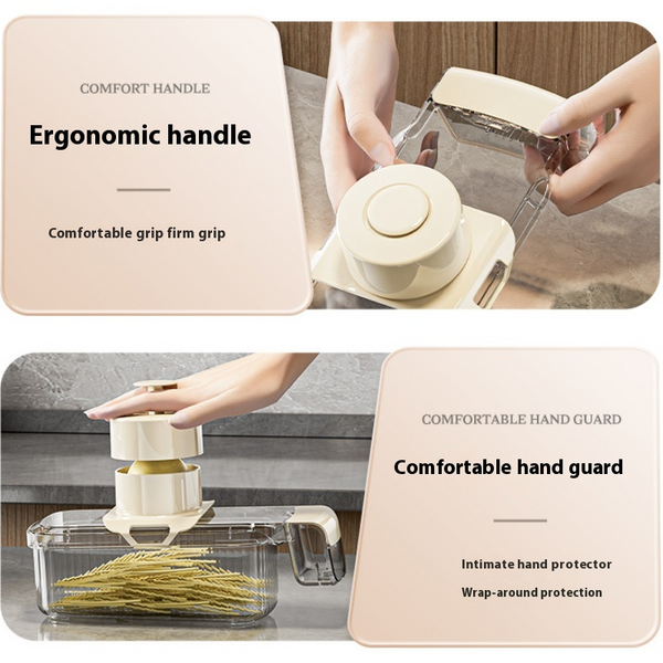 Multifunctional Vegetable Cutter For Cutting And Draining Sturdy Food Chopper Choppers