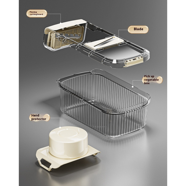 Multifunctional Vegetable Cutter For Cutting And Draining Sturdy Food Chopper Choppers