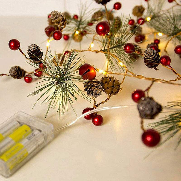 Indoor String Lights 2M 20Led / 3M 30Led Christmas Copper Wire Seasonal Decorations