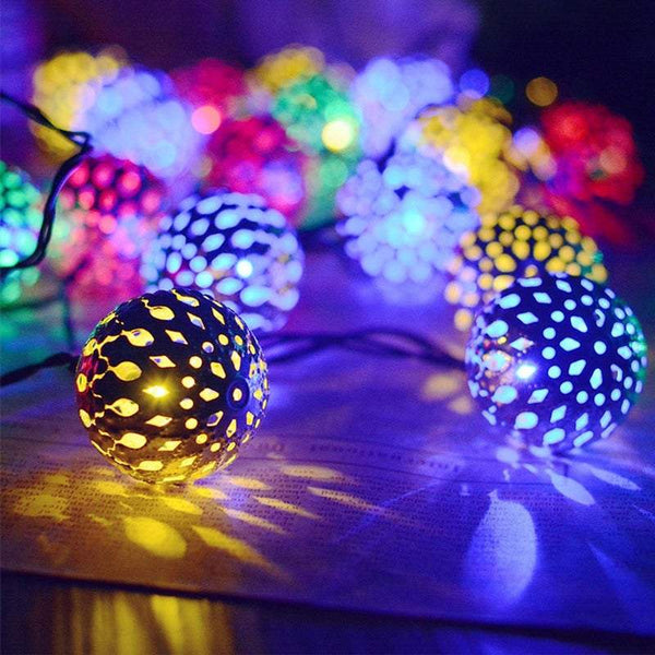 Indoor String Lights 2M 20Led Battery Powered Christmas Garland Fairy