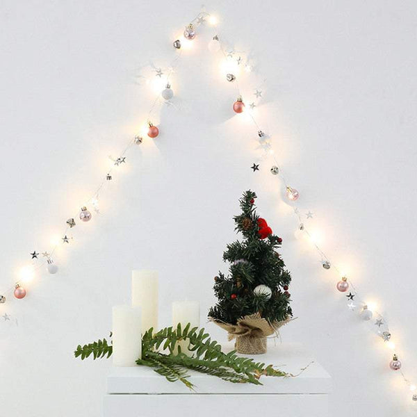 Christmas Decorations 2M 20 Led String Light Battery Powered Fairy Lights Seasonal Decorations