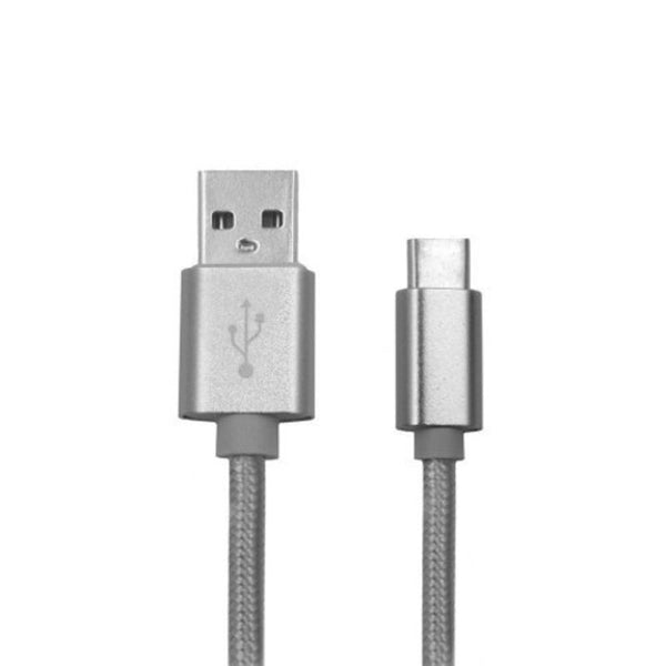 2M 3.4A Quick Charge Usb 3.1 Type To 2.0 Charging Data Transfer Cable Gray