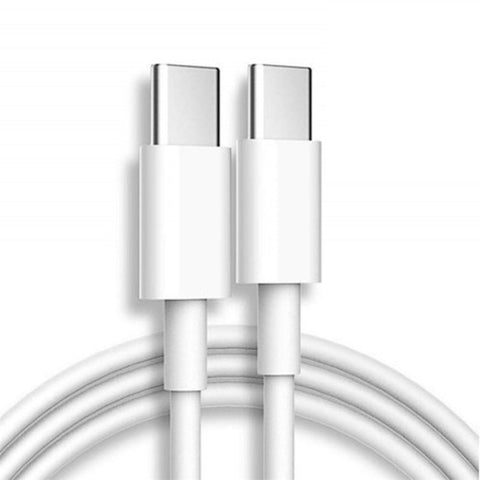 2M High Speed Usb 3.1 Type C Male To Pdfast Charging Cable White