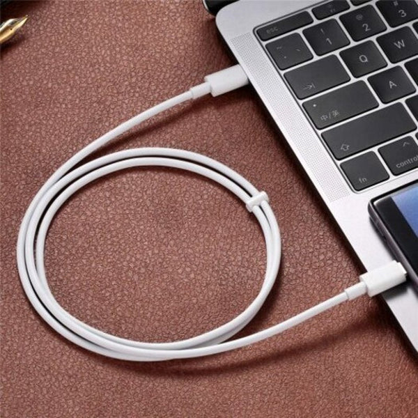 2M High Speed Usb 3.1 Type C Male To Pdfast Charging Cable White Cables & Adapters