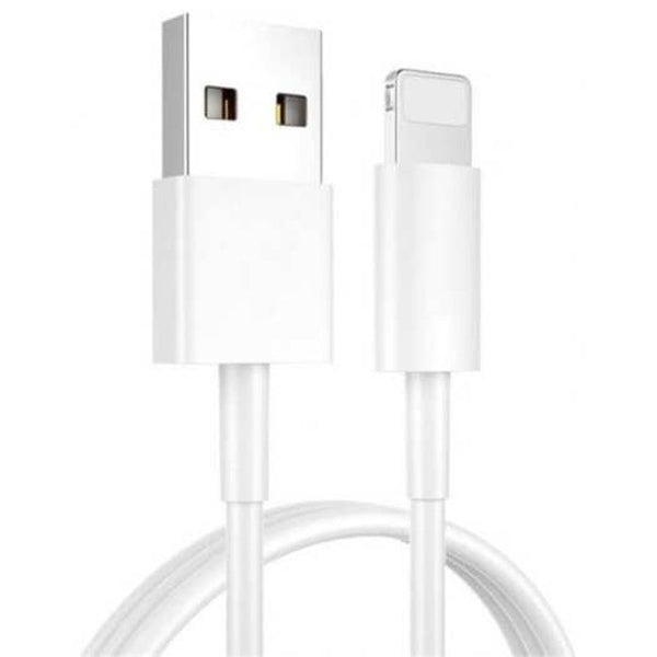 2M Usb Fast Charger Cable For Iphone Xs / Max 8 Plus 7 6 White