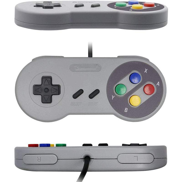 Televisions 2Pack Classic Snes Usb Controller Gamepad Retro Super Nintendo Nes Wired Joystick For Windows Pc Mac Controllers & Attachments
