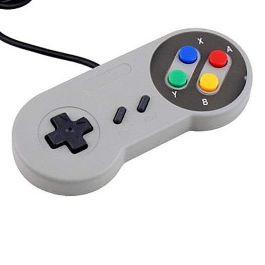 Televisions 2Pack Classic Snes Usb Controller Gamepad Retro Super Nintendo Nes Wired Joystick For Windows Pc Mac Controllers & Attachments