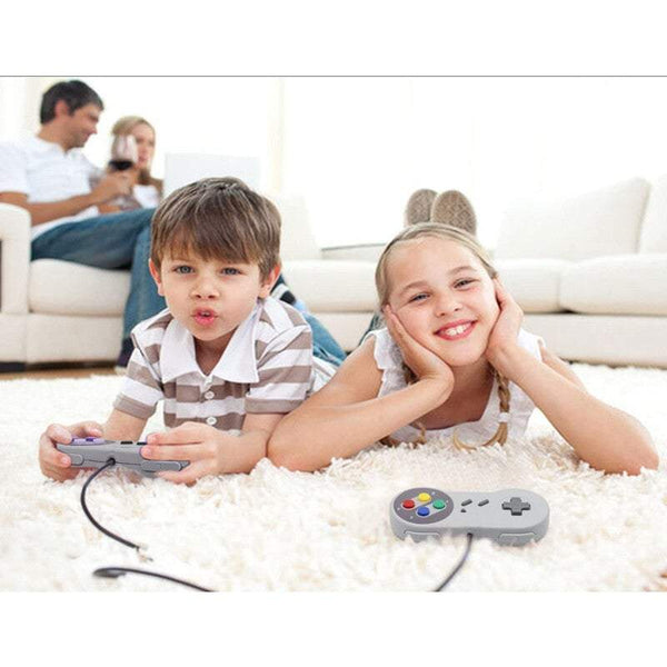 Televisions 2Pack Classic Snes Usb Controller Gamepad Retro Super Nintendo Nes Wired Joystick For Windows Pc Mac Controllers & Attachments
