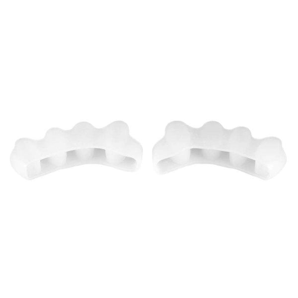 2 Pack Toe Separators Silicone Bunion Hallux Valgus Protector Divider Foot Care Foot Creams & Treatments