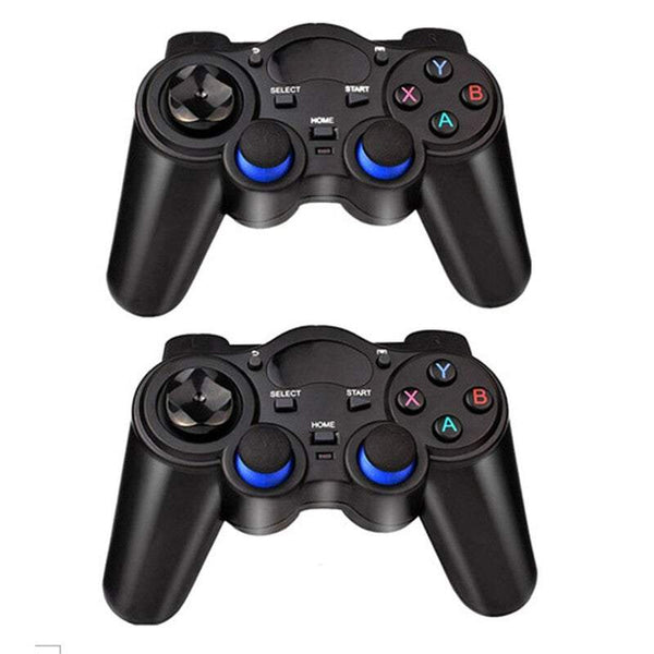 Game Controllers 2Pack Usb Wireless Handle 2.4G Is Compatible With Sony Playstation Ps2 Pc / Laptop Windows Xp 7 8 10 And Ps3 Android Steam Controller