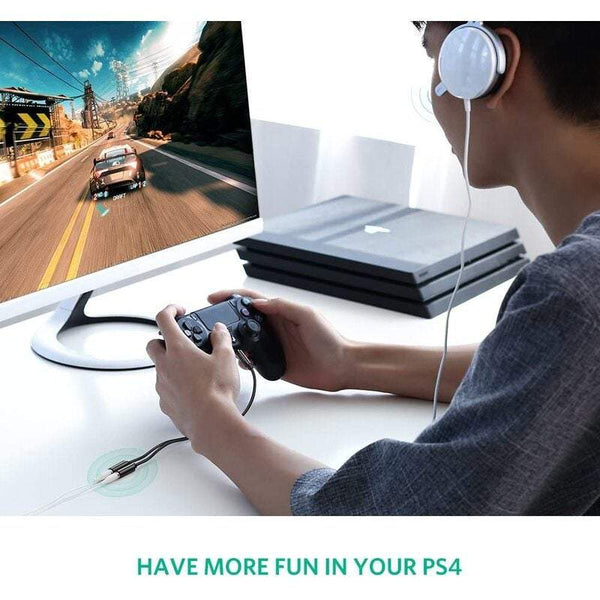 Audio Video Cables 3.5Mm Jack Aux Splitter For Headphone Earphone Adapter Microphone Cables & Adapters