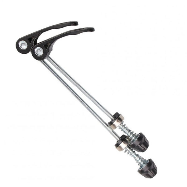 2Pair Bicycle Hub Quick Release Rod Mountain Road Bike Front Rear Tools Black Skewers