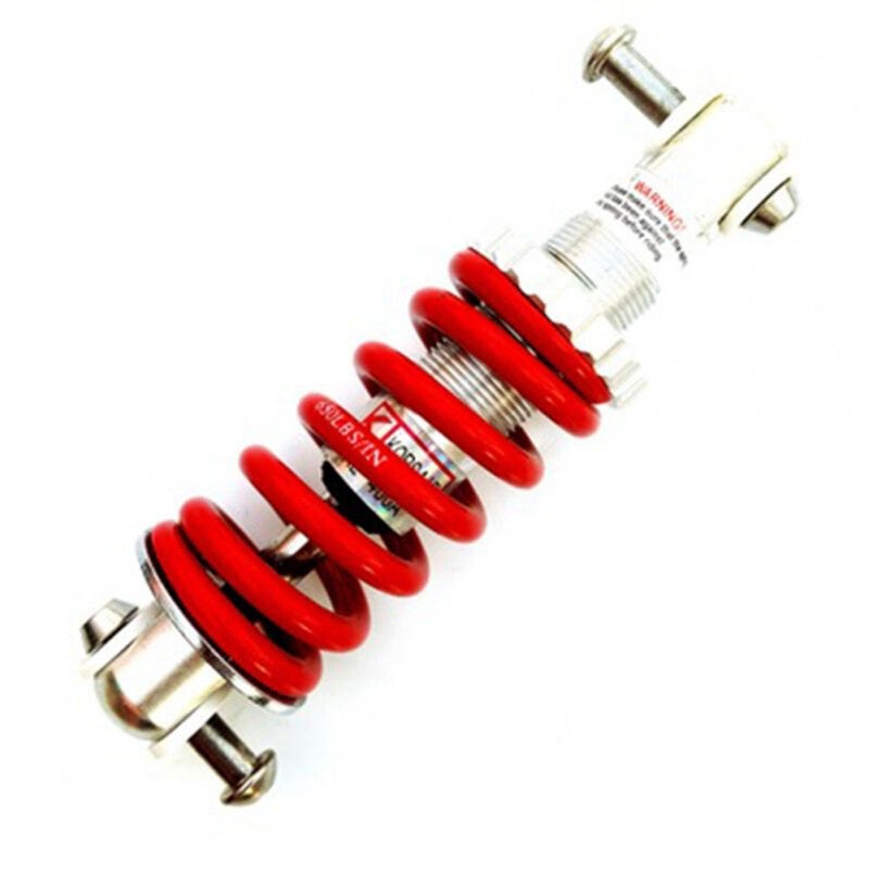 2Pc Mtb Mountain Bike Metal Rear Suspension Bumper Spring Shock Absorber Bicycle Parts 125 Red Rear Shocks